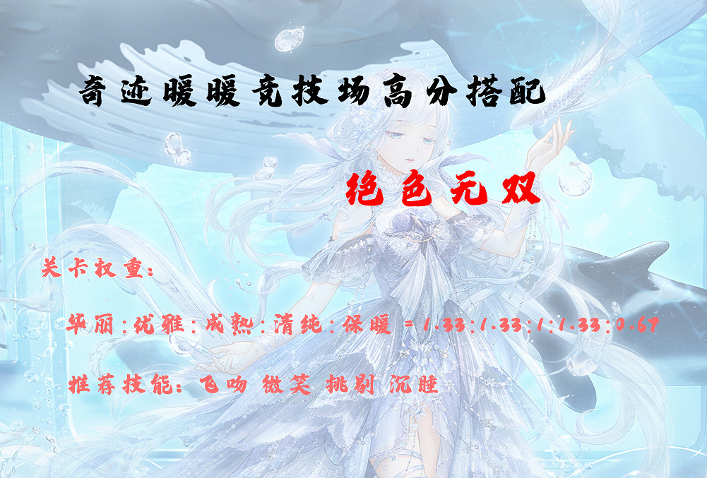 《奇蹟暖暖》絕色無雙高分搭配 奇蹟暖暖搭配競技場攻略2021