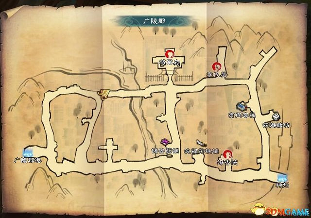 幻想三國志5滯銷蠶絲買主地點