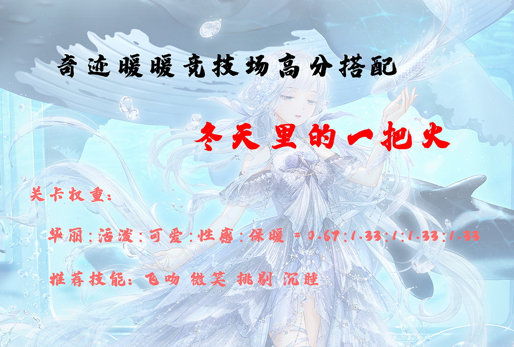 《奇蹟暖暖》冬天裡的一把火高分搭配2021 搭配競技場攻略2021