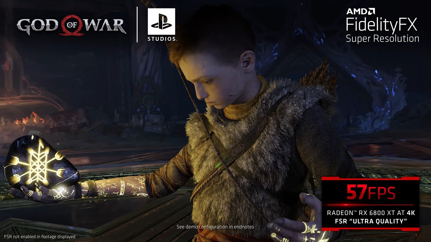 6800XT在AMD FSR加持下可4K最高畫質流暢玩《戰神》 6800XT在AMD FSR加持下可4K最高畫質流暢玩《戰神》
