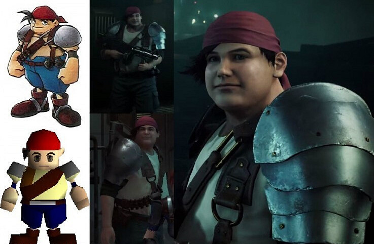 《最終幻想(太空戰士)7：重製版》與原版人物對比圖賞析 最終幻想(太空戰士)7：重製版畫質如何