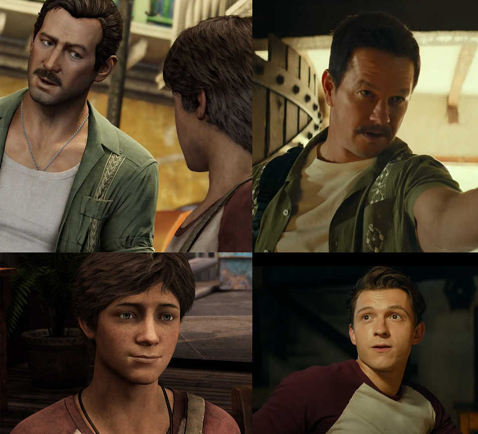 《秘境探險》選角不合適?遊戲和電影角色對比 《秘境探險》選角不合適?遊戲和電影角色對比