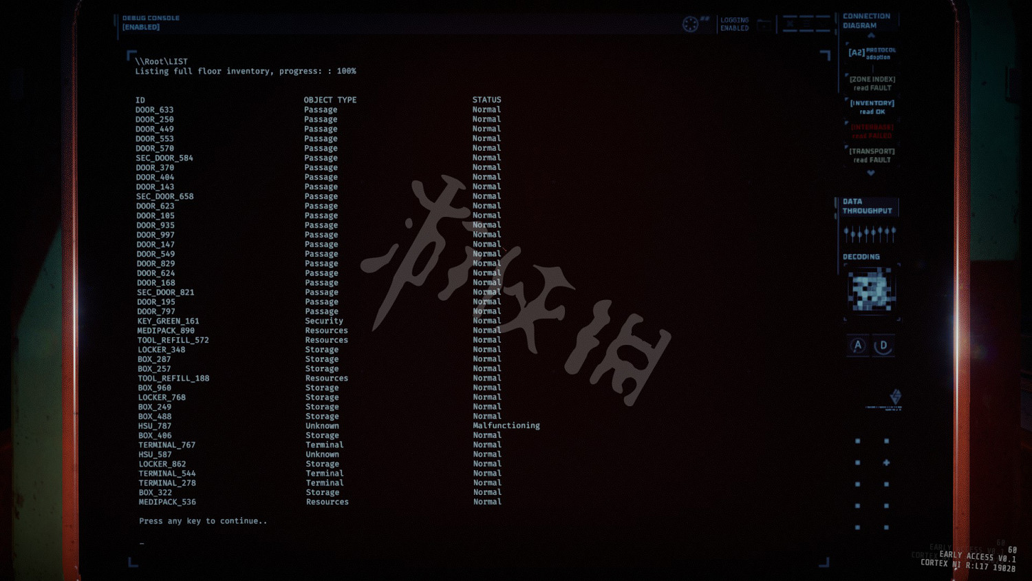 《GTFO》控制台怎麽用？控制台指令程式碼一覽