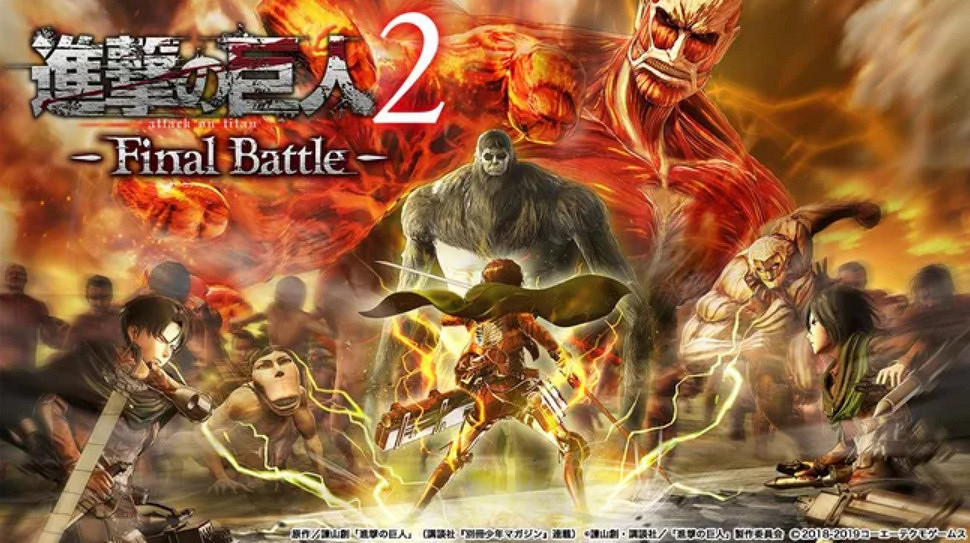 《進擊的巨人》系列遊戲全球銷量超過260萬套 《進擊的巨人》系列遊戲全球銷量超過260萬套
