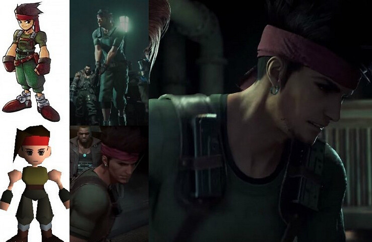 《最終幻想(太空戰士)7：重製版》與原版人物對比圖賞析 最終幻想(太空戰士)7：重製版畫質如何