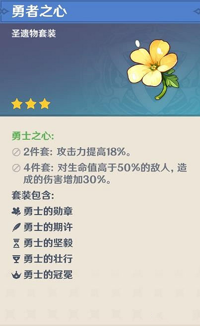 《原神》前期聖遺物怎麽選 前期聖遺物介紹