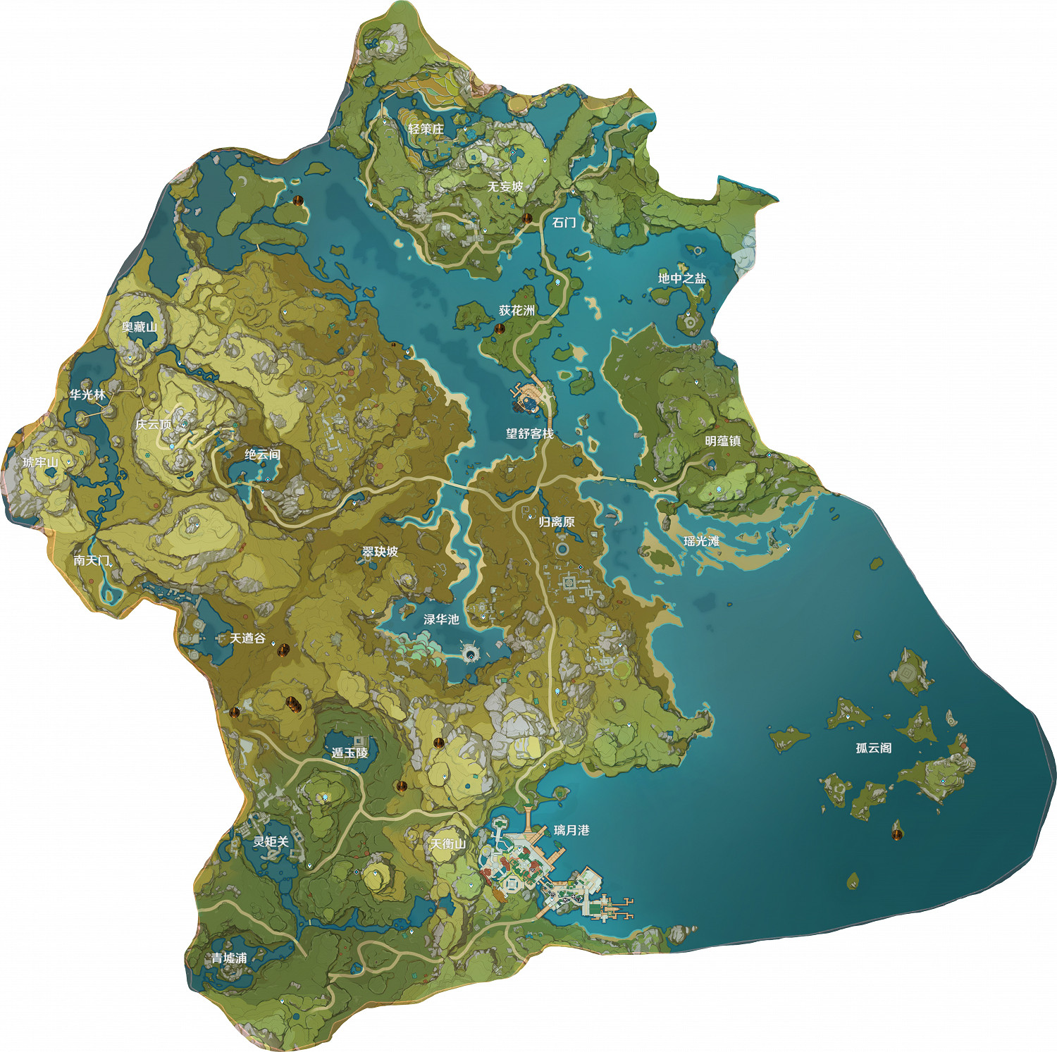 《原神》幼岩龍蜥在哪刷 幼岩龍蜥刷新位置一覽