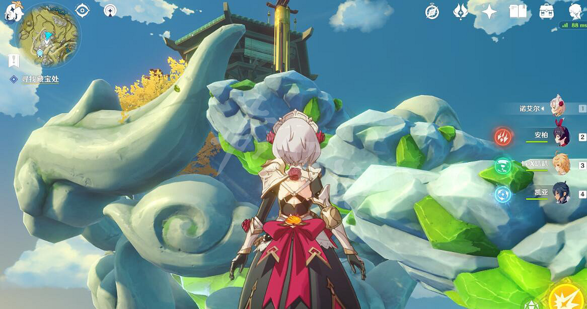 《原神》空中庭院怎麽進入？璃月空中庭院位置介紹