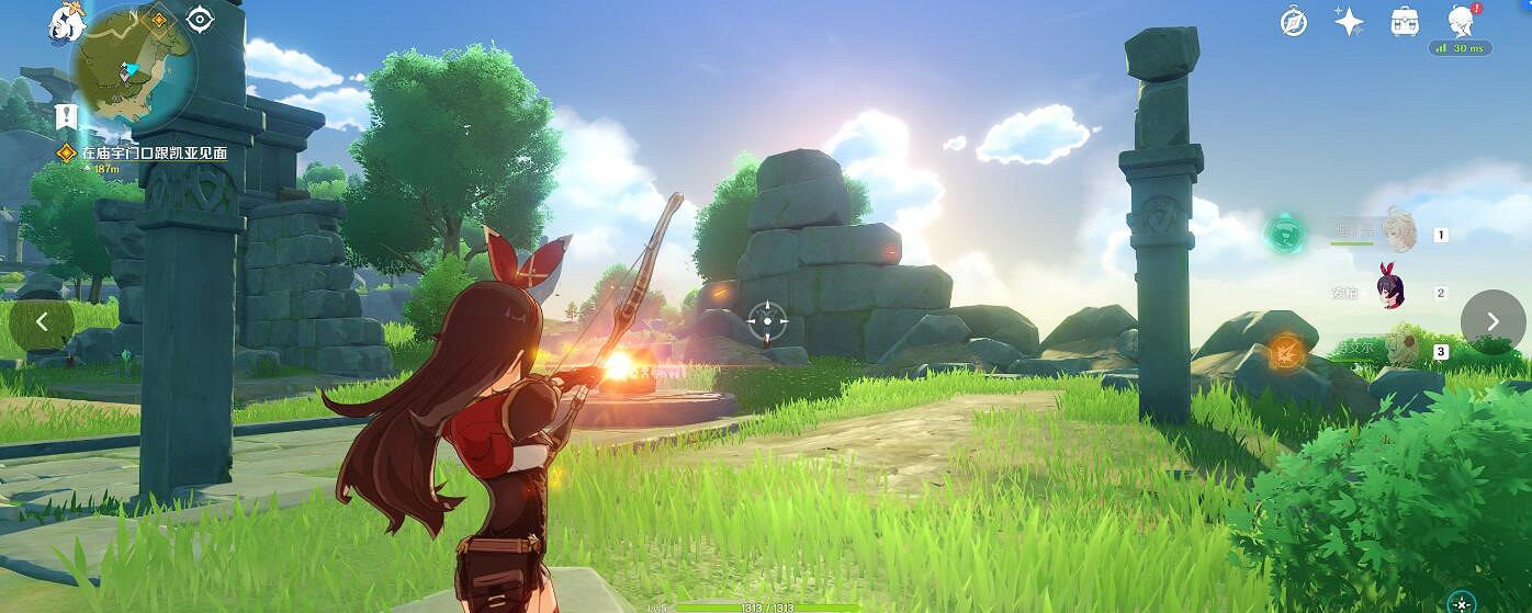 《原神》野外寶箱怎麽開？野外火元素開寶箱方法