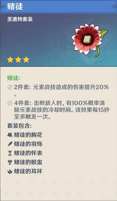 《原神》前期聖遺物怎麽選 前期聖遺物介紹