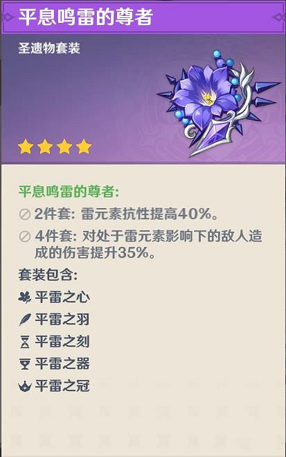 《原神》前期聖遺物怎麽選 前期聖遺物介紹