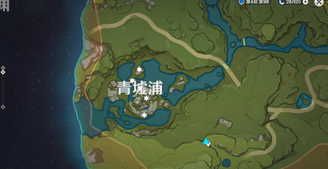 《原神》青墟浦五個印記在哪裡?青墟浦印記位置地圖分享 《原神》青墟浦五個印記在哪裡?青墟浦印記位置地圖分享