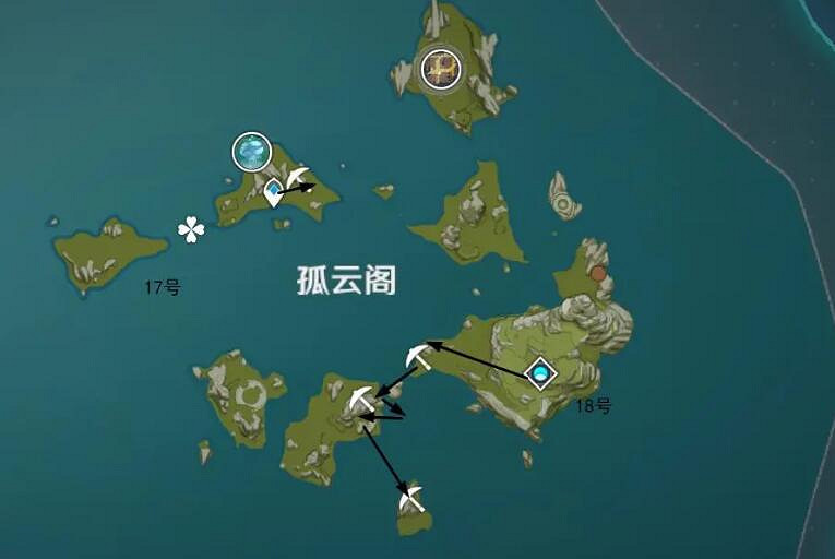 《原神》怎麽挖礦快？挖礦路線圖分享