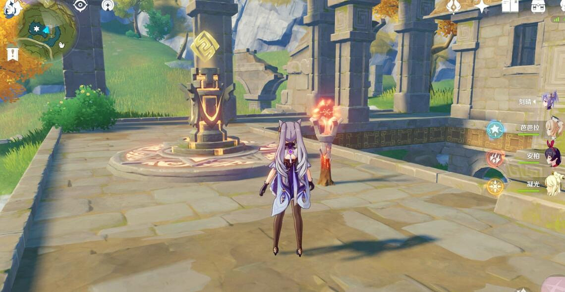 《原神》遁玉陵火炬位置在哪？遁玉陵火炬機關解密攻略