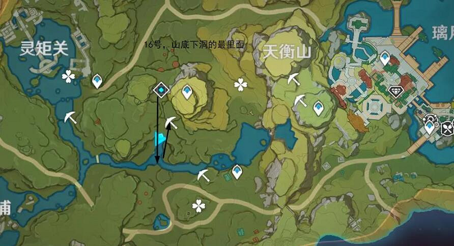 《原神》怎麽挖礦快？挖礦路線圖分享