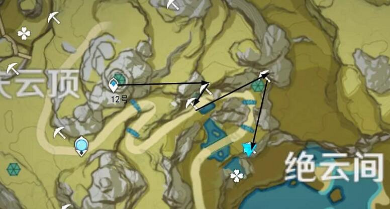 《原神》怎麽挖礦快？挖礦路線圖分享