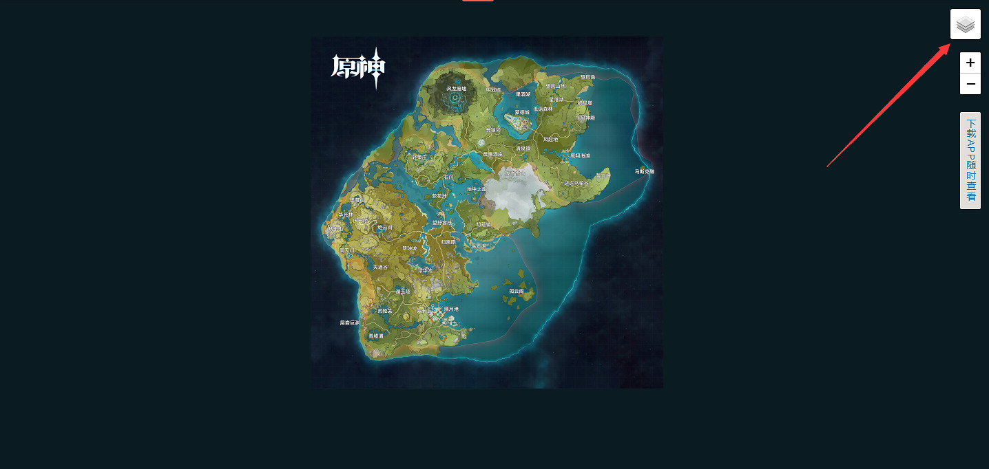 《原神》全地圖分享 地圖資源點標記一覽