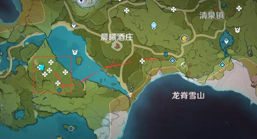 《原神》蒙德區域特產有哪些？蒙德區特產分布一覽