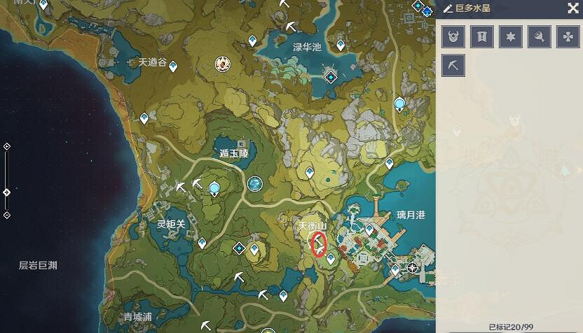 《原神》水晶礦分布位置分享 水晶塊哪裡多？