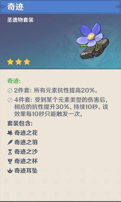 《原神》前期聖遺物怎麽選 前期聖遺物介紹