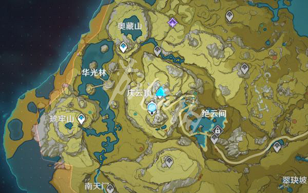 《原神》慶雲頂天宮寶箱位置在哪 慶雲頂天宮寶箱位置