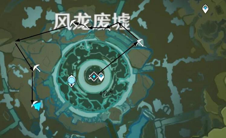 《原神》怎麽挖礦快？挖礦路線圖分享