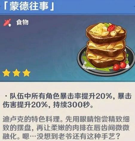 《原神》隱藏料理有哪些？隱藏料理一覽