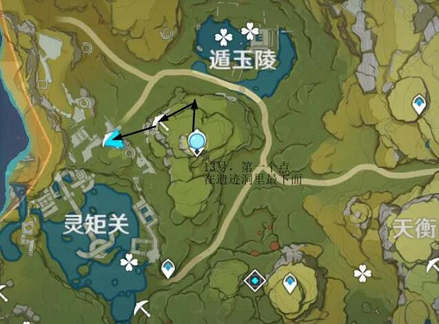 《原神》怎麽挖礦快？挖礦路線圖分享