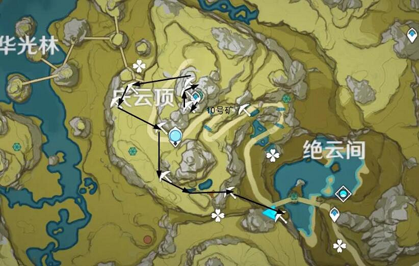 《原神》怎麽挖礦快？挖礦路線圖分享