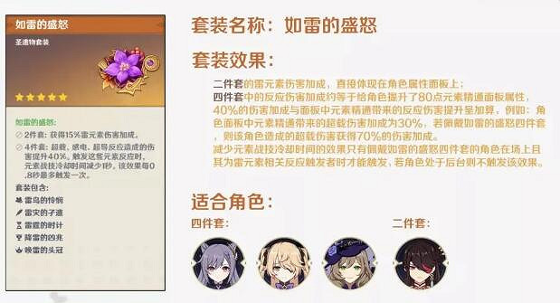 《原神》後期聖遺物怎麽選？後期聖遺物選擇分享