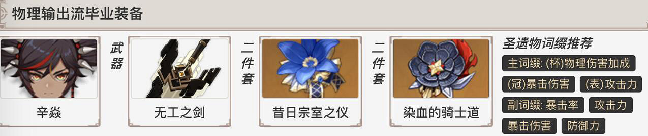 《原神》辛焱武器聖遺物怎麽搭配?辛焱聖遺物武器推薦 《原神》辛焱武器聖遺物怎麽搭配?辛焱聖遺物武器推薦