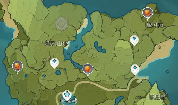 《原神》烈焰花花蕊位置在哪？烈焰花花蕊分布一覽