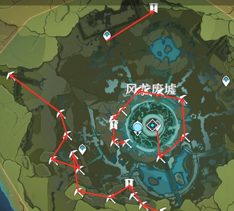 《原神》風龍礦點怎麽升級?風龍礦點挖礦路線分享 《原神》風龍礦點怎麽升級?風龍礦點挖礦路線分享