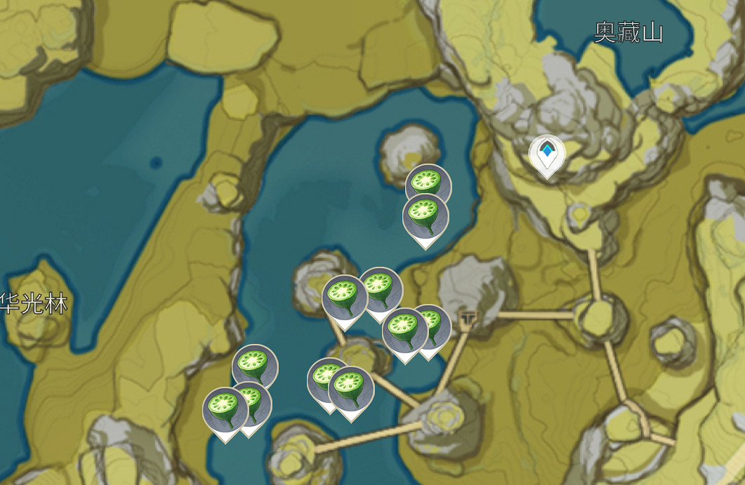 《原神》蓮蓬在哪刷 蓮蓬採集位置一覽 《原神》蓮蓬在哪刷 蓮蓬採集位置一覽