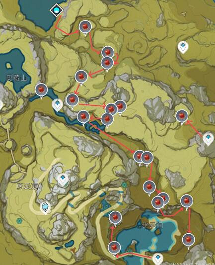 《原神》絕雲椒椒哪裡採集？絕雲椒椒採集路線分享