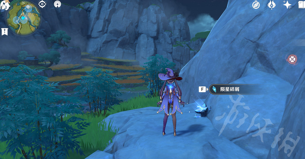 《原神》輕策莊隕星碎屑在哪 輕策莊隕星碎屑收集路線分享