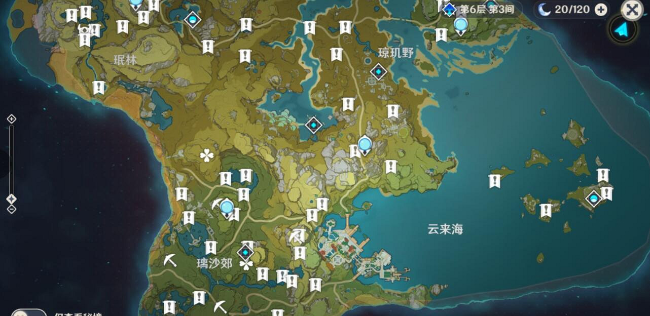 《原神》仙靈怎麽找？仙靈位置地圖分享