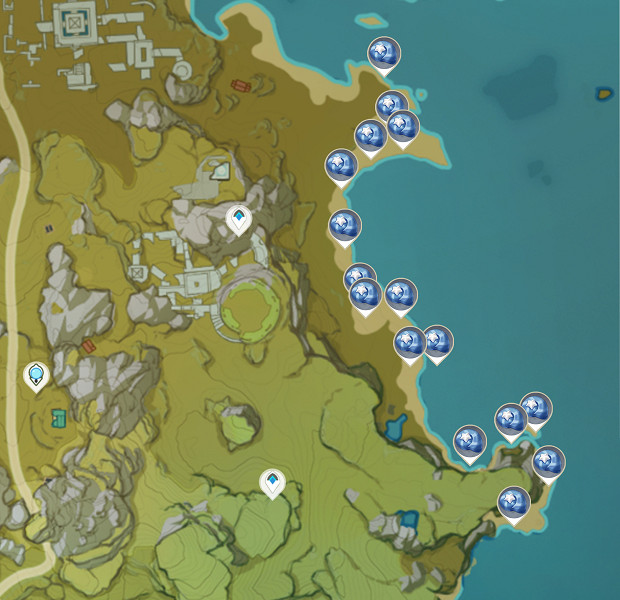 《原神》星螺在哪裡 星螺採集位置介紹 《原神》星螺在哪裡 星螺採集位置介紹