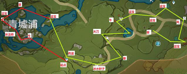 《原神》鋤地路線怎麽安排？鋤地路線圖推薦