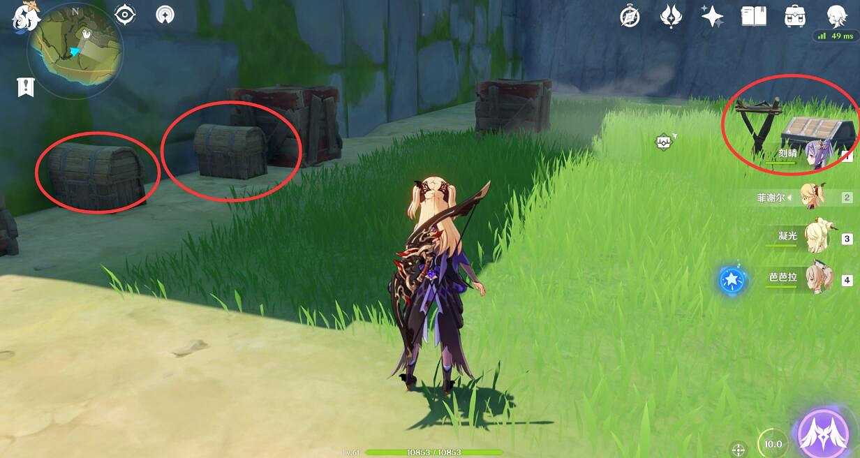 《原神》鳳龍廢墟寶箱刷新位置分享 鳳龍廢墟寶箱有哪些？