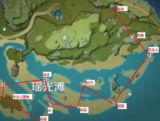 《原神》鋤地路線怎麽安排？鋤地路線圖推薦