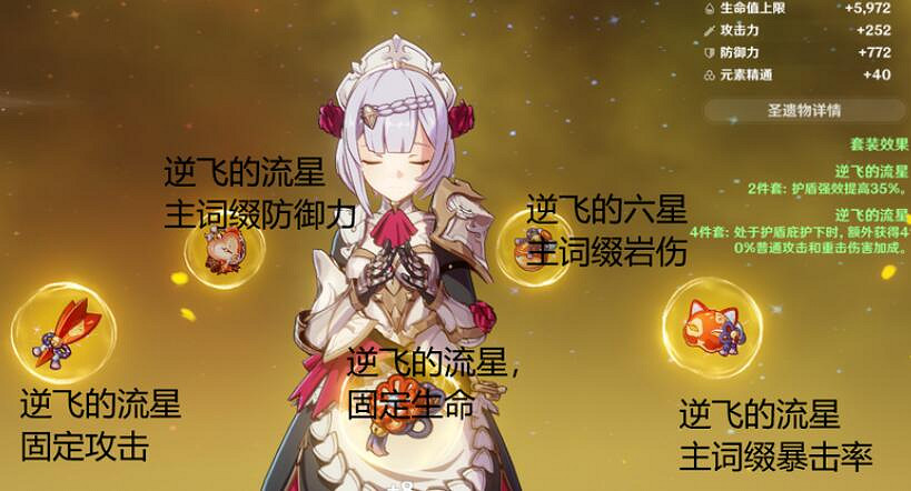 《原神》諾艾爾聖遺物武器怎麽搭配？諾艾爾武器聖遺物搭配推薦