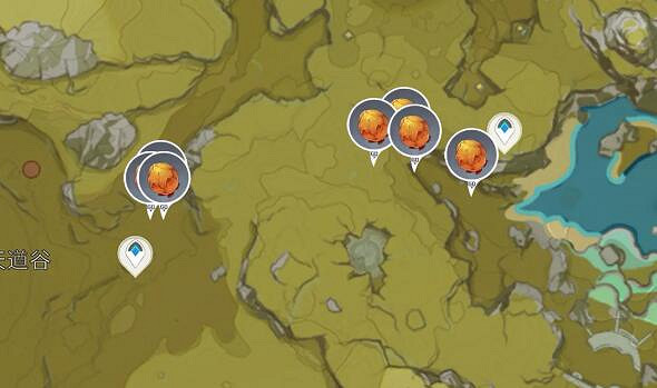 《原神》烈焰花花蕊位置在哪？烈焰花花蕊分布一覽