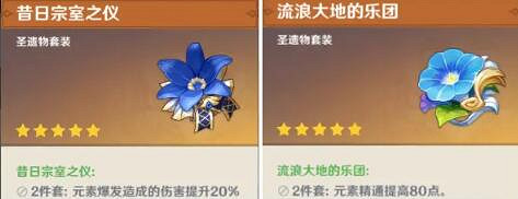 《原神》莫娜用什麽聖遺物好？莫娜聖遺物推薦