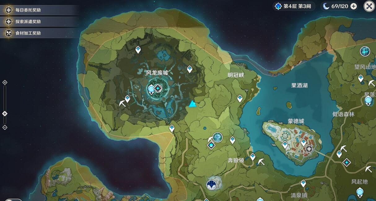 《原神》鳳龍廢墟寶箱刷新位置分享 鳳龍廢墟寶箱有哪些？