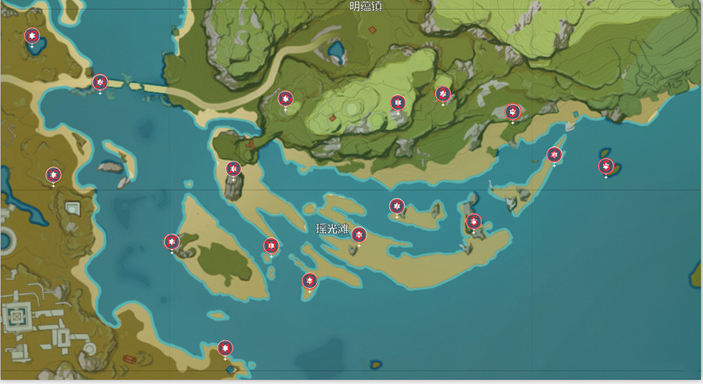 《原神》瑤光灘隕星碎屑在哪 瑤光灘隕星殘骸位置一覽