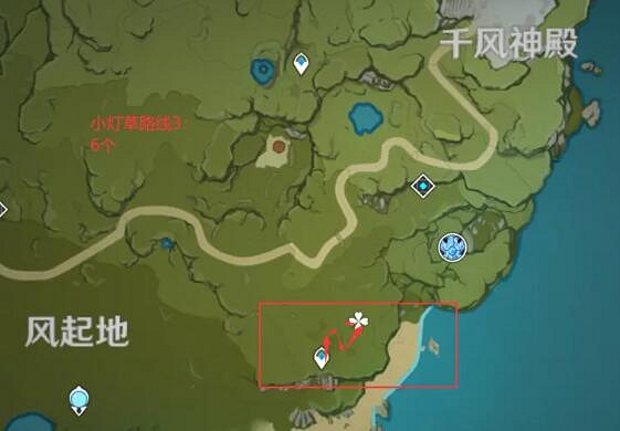 《原神》小燈草地圖位置在哪?小燈草採集路線分享 《原神》小燈草地圖位置在哪?小燈草採集路線分享