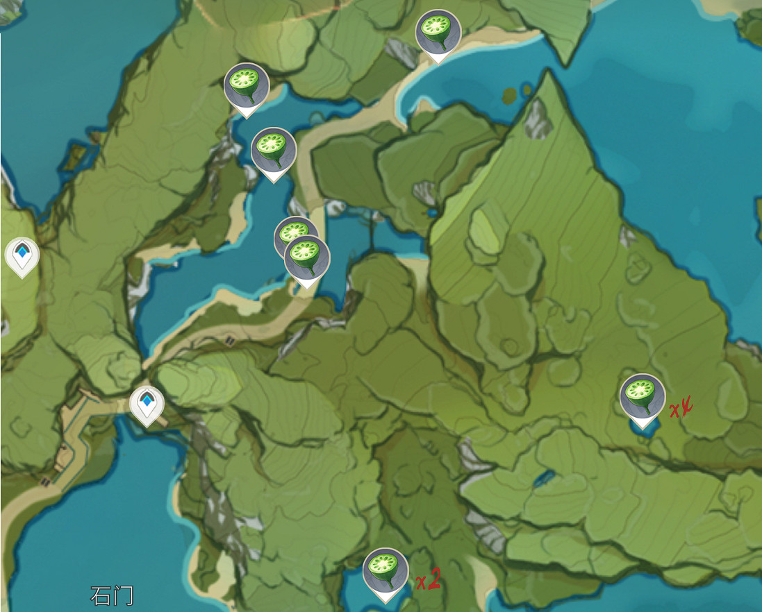 《原神》蓮蓬在哪刷 蓮蓬採集位置一覽 《原神》蓮蓬在哪刷 蓮蓬採集位置一覽