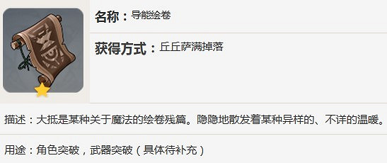 《原神》導能繪卷哪裡刷 導能繪卷地點一覽 《原神》導能繪卷哪裡刷 導能繪卷地點一覽