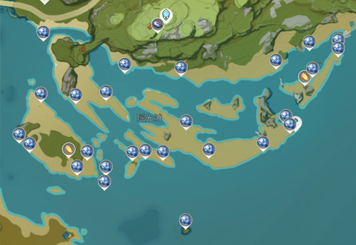 《原神》星螺在哪裡 星螺採集位置介紹 《原神》星螺在哪裡 星螺採集位置介紹